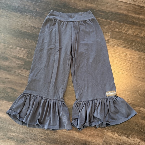 Matilda Jane Pants - Matilda Jane Charcoal Ruffle Pants